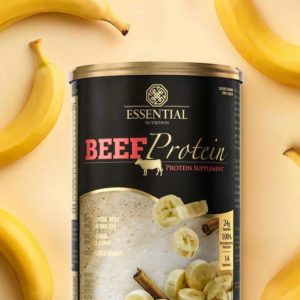 essential nutrition beef protein banana com canela 420g 2