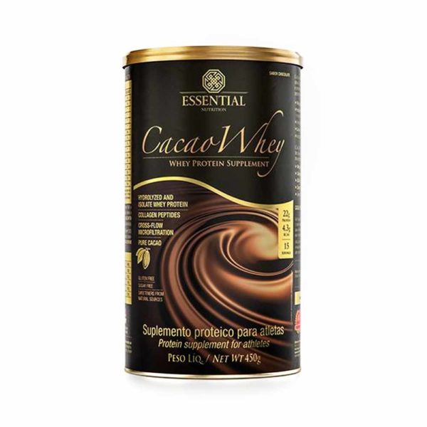 essential nutrition cacao whey 450g 1