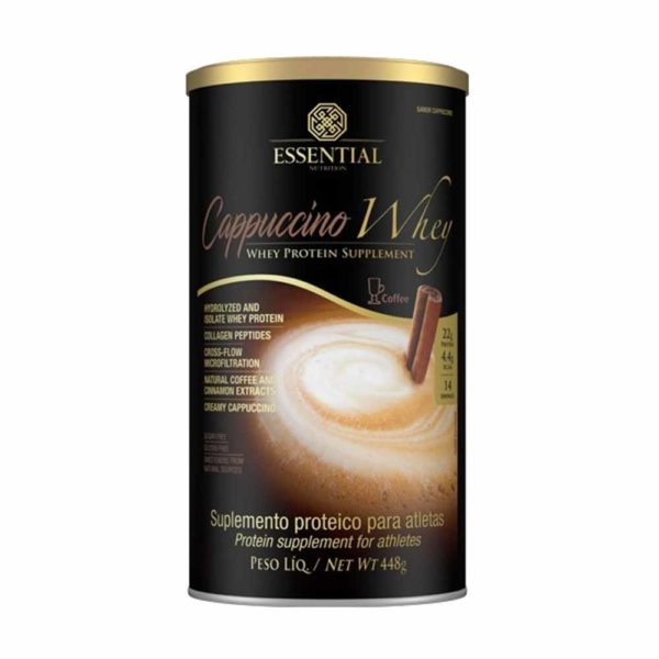 essential nutrition cappuccino whey 448g 1