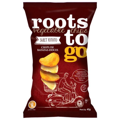 Chips de Batatas Doces 45g Roots To Go