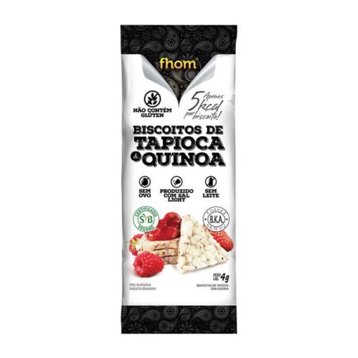 Fhom biscoito de tapioca quinoa 4g